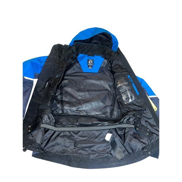 Ski-Doo Men's BC Kona+ Jacket waterproof snow ski coat Indigo Blue size XS NEW - Picture 4 of 12